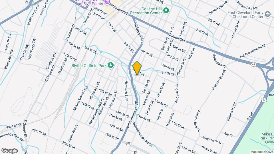 905 Gaut St SE Map and Location Details