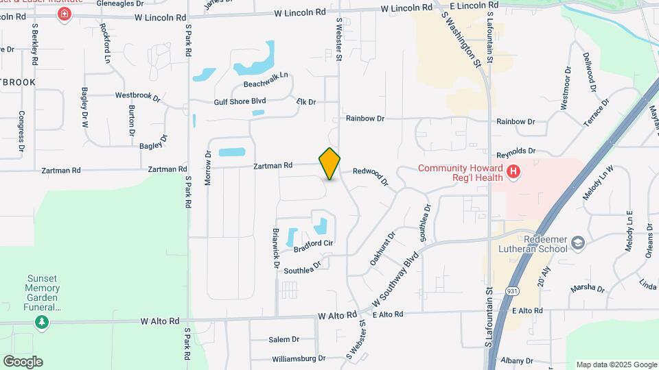 3469 Seminole Dr Map and Location Details
