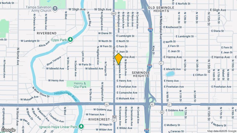 6004 N Suwanee Ave Map and Location Details