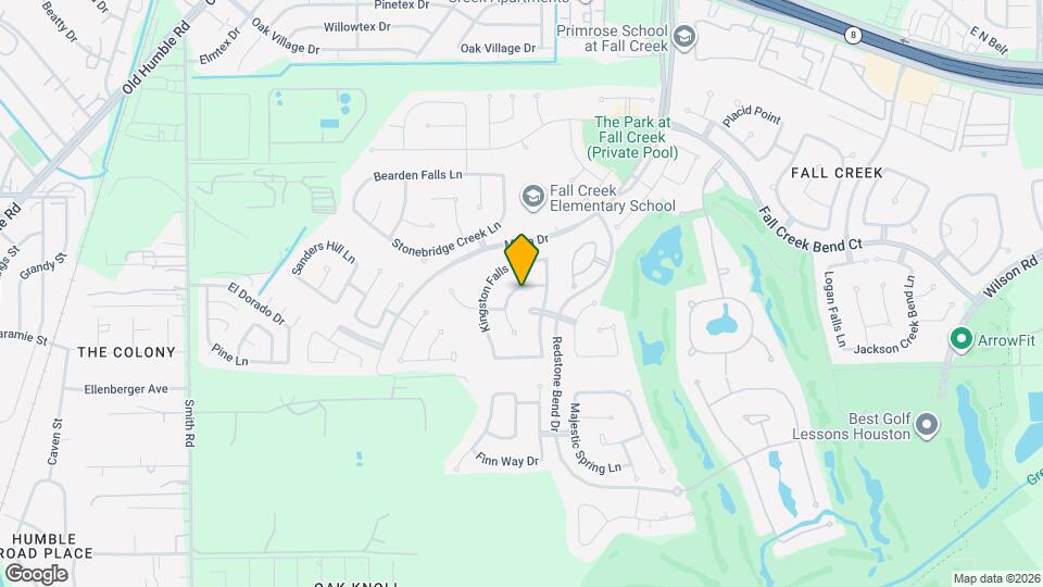 14318 Red Creek Cove Ln Map and Location Details