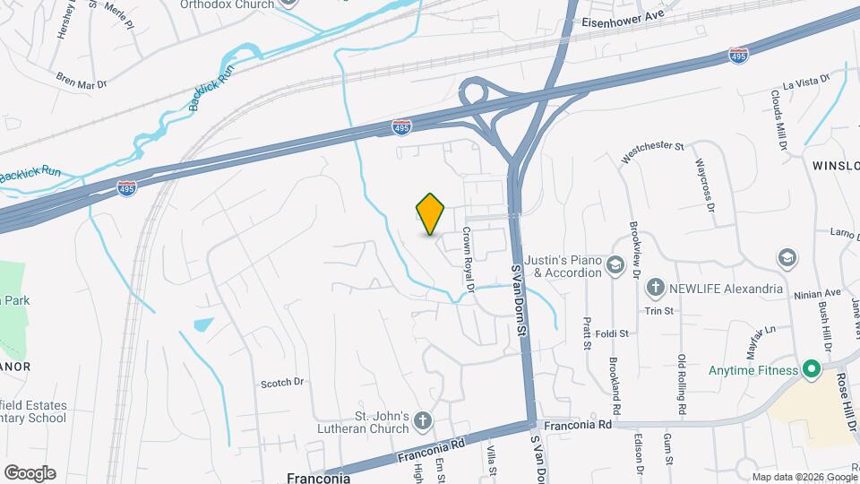 5924 Founders Hill Dr Map and Location Details