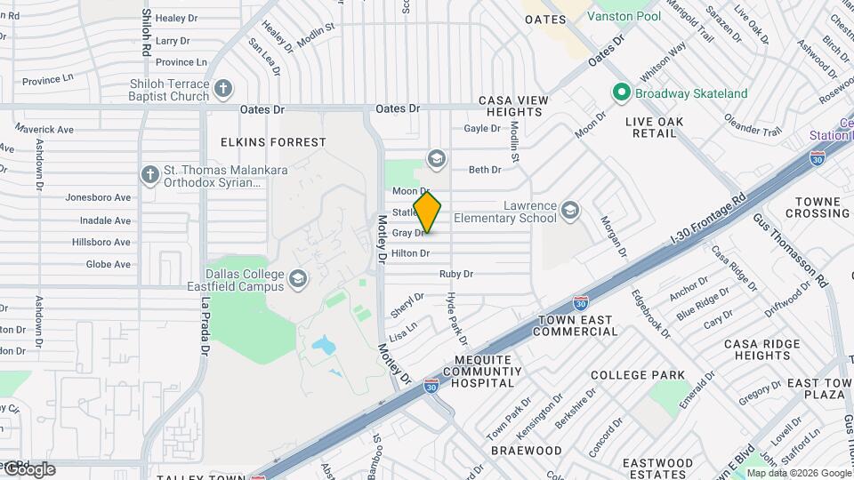 3622 Gray Dr Map and Location Details
