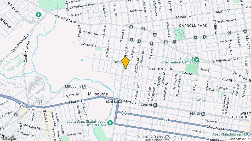 219 N 63rd St Map and Location Details