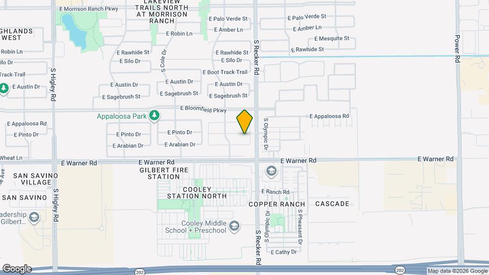 3951 E Pinto Dr Map and Location Details