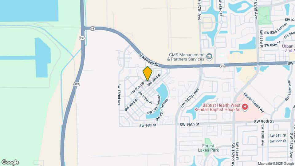 9225 SW 170th Ave Map and Location Details