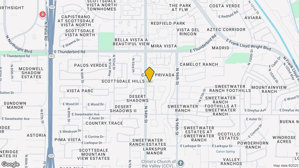 9416 E Sutton Dr Map and Location Details