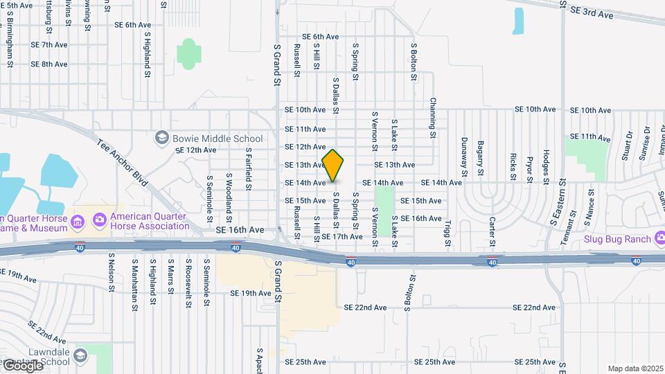 3810 SE 14th Ave Map and Location Details