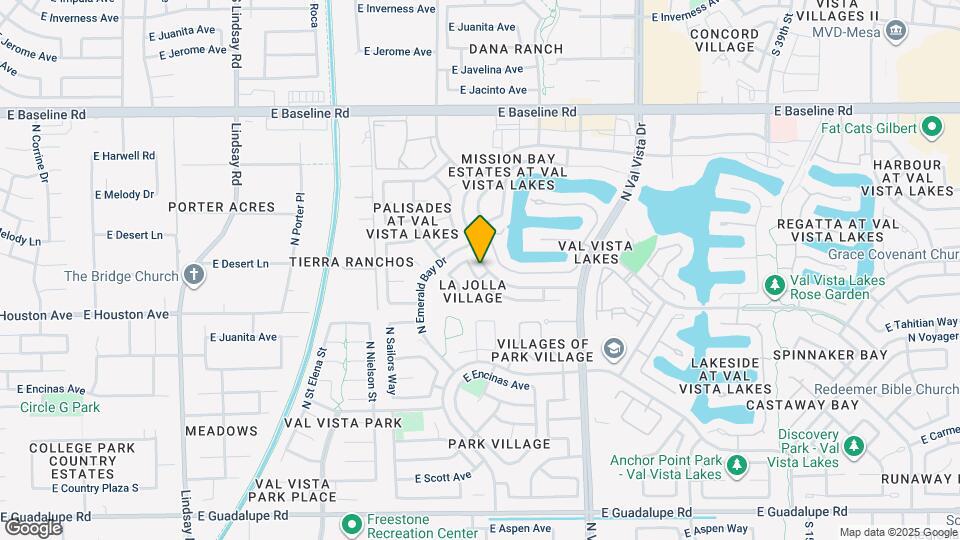 1233 N Pebble Beach Dr Map and Location Details