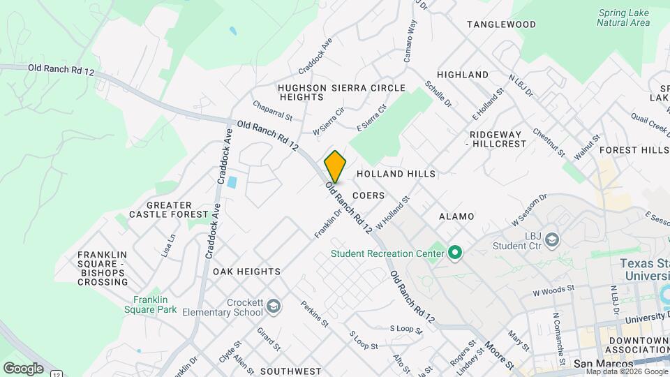Highcrest Apartments & Townhomes Map and Location Details