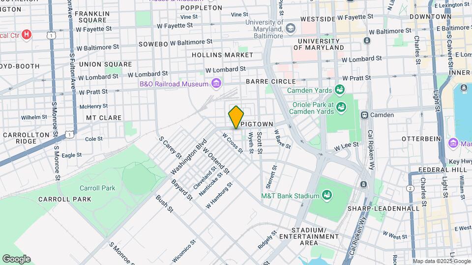 859 Washington Blvd Map and Location Details