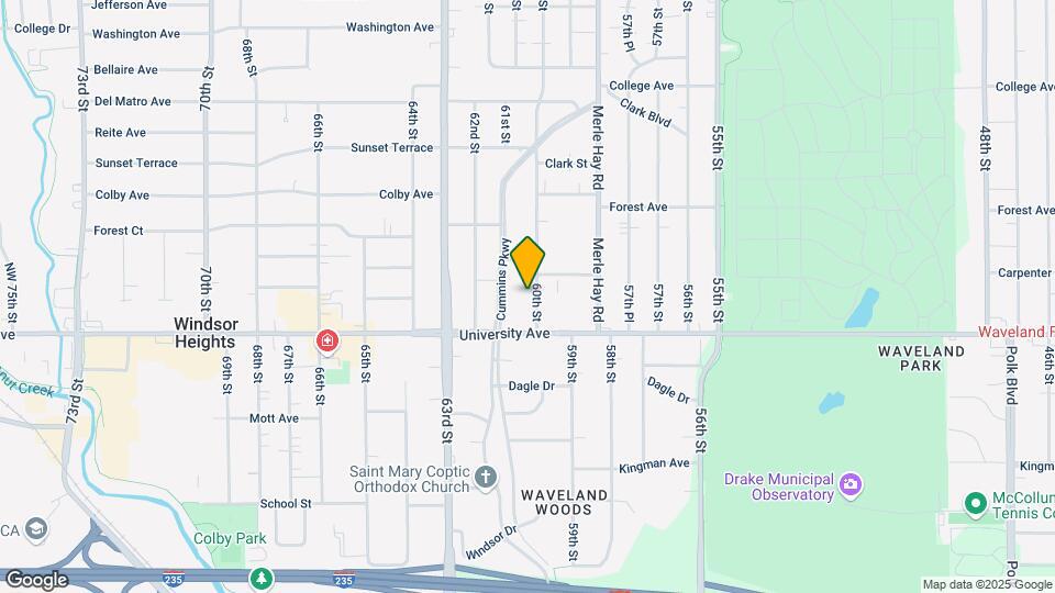 1224 60th St Map and Location Details