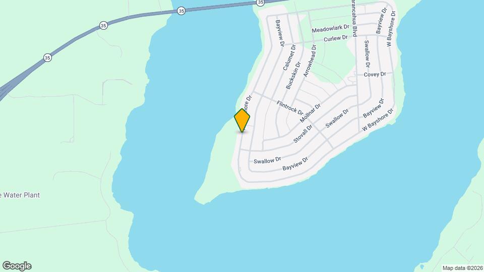 1105 W Bayshore Dr Map and Location Details