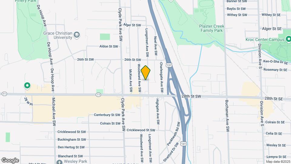 2735 Longstreet Ave Map and Location Details