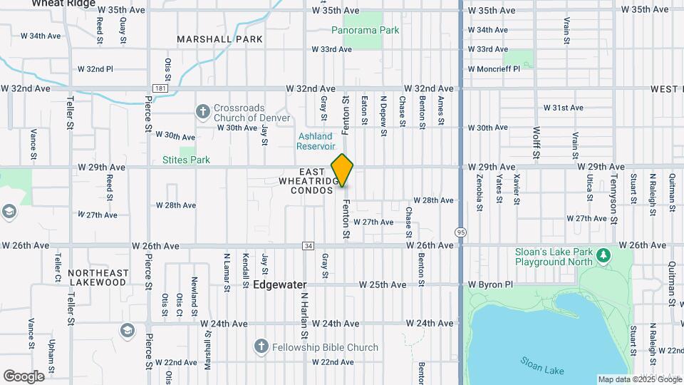 2805 Fenton St Map and Location Details