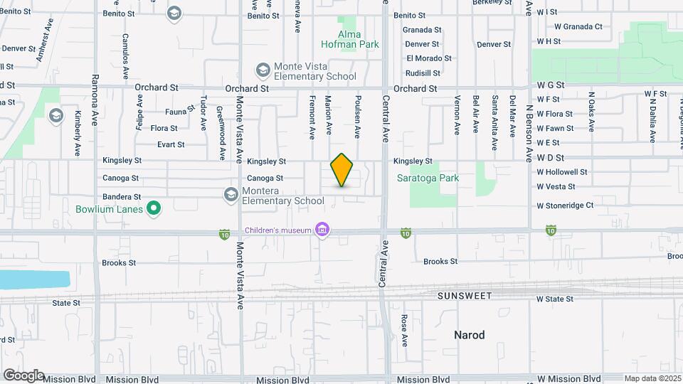 5174 Bandera St Map and Location Details