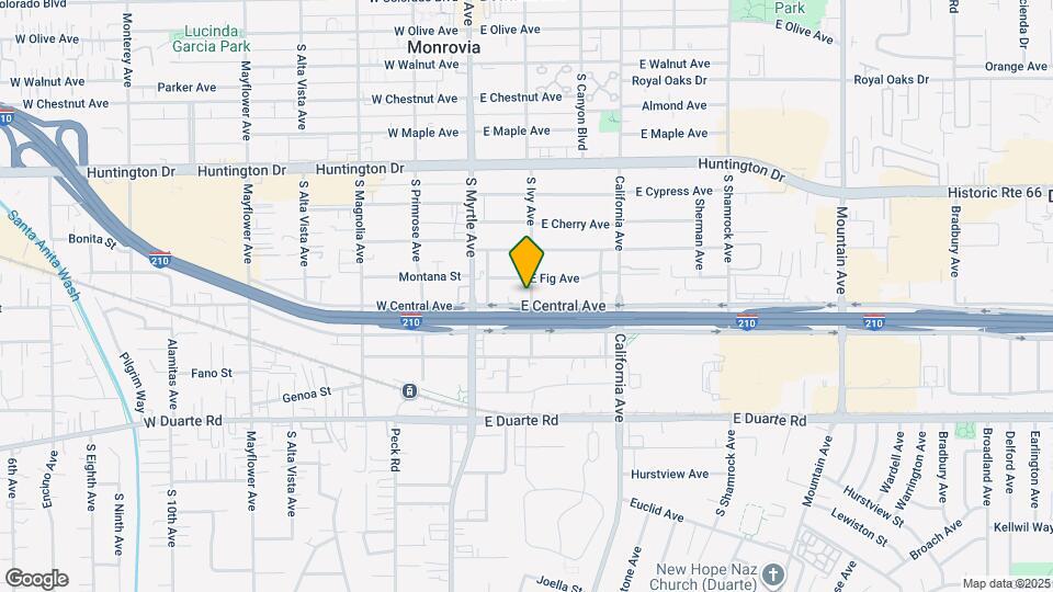 147 E Central Ave Map and Location Details