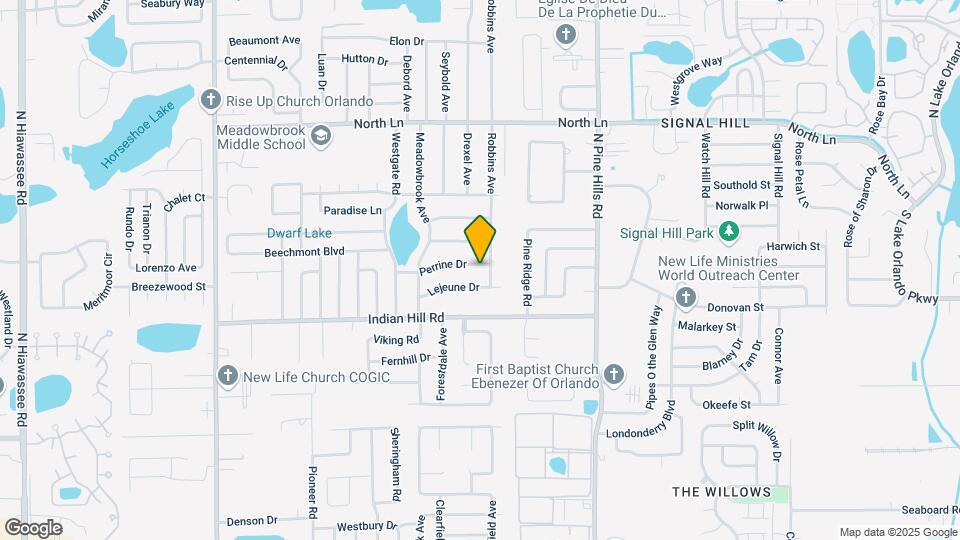5506 Perrine Dr Map and Location Details