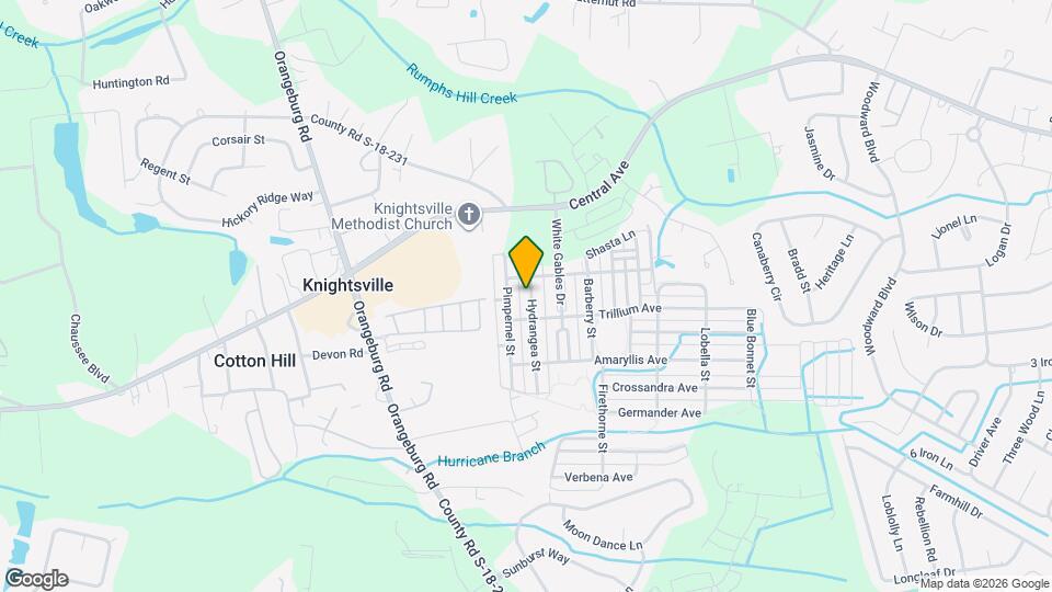 206 Hydrangea St Map and Location Details