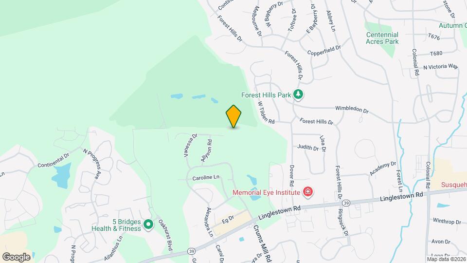 3212 Vanessa Dr Map and Location Details