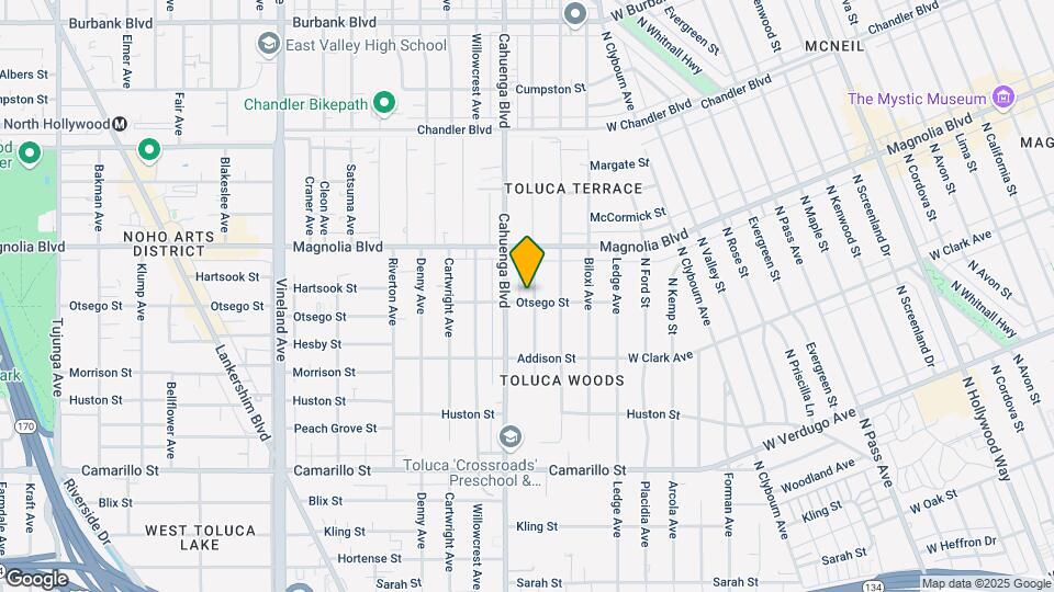 10539 Otsego Mapa y Detalles de la Ubicación