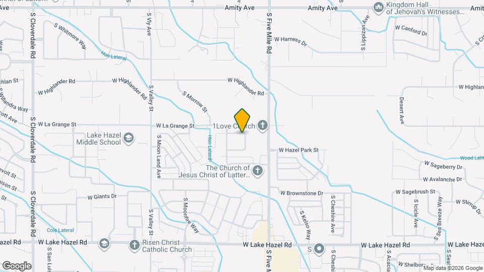 5481 S Plumbdale Ave Map and Location Details