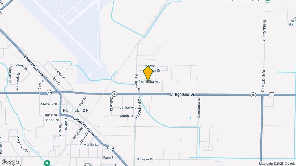 4719 Samantha Ave Map and Location Details