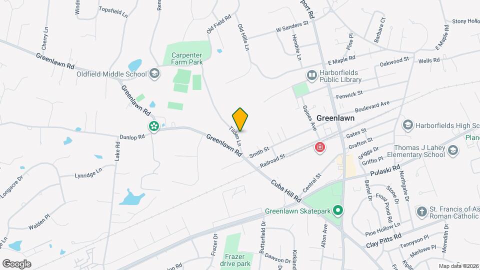 56 Tilden Ln Map and Location Details