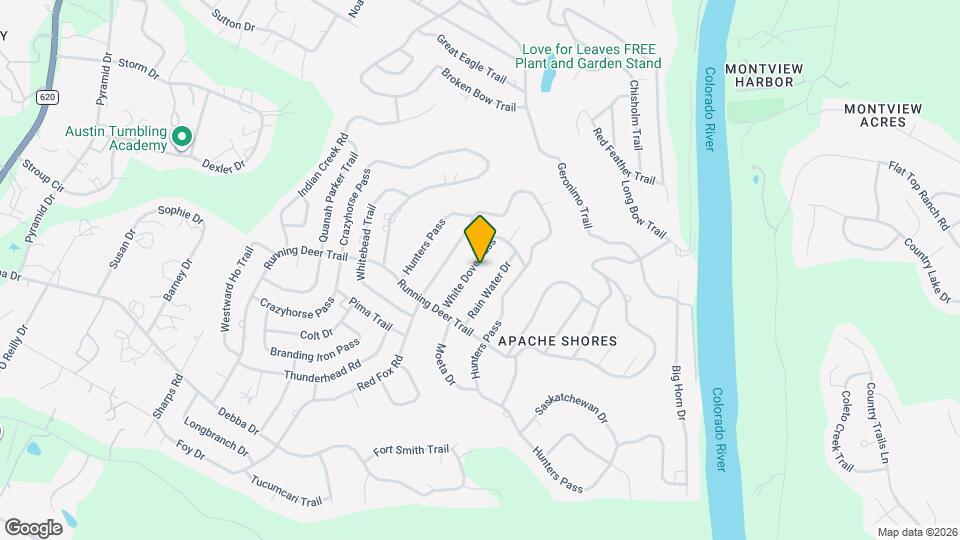 2211 White Dove Pass Map and Location Details