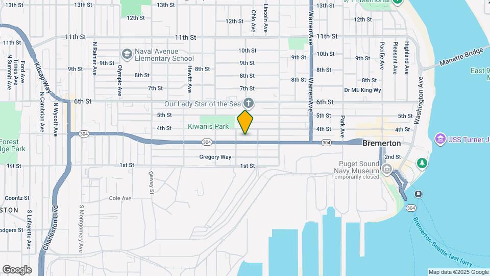 1418 Burwell St Map and Location Details