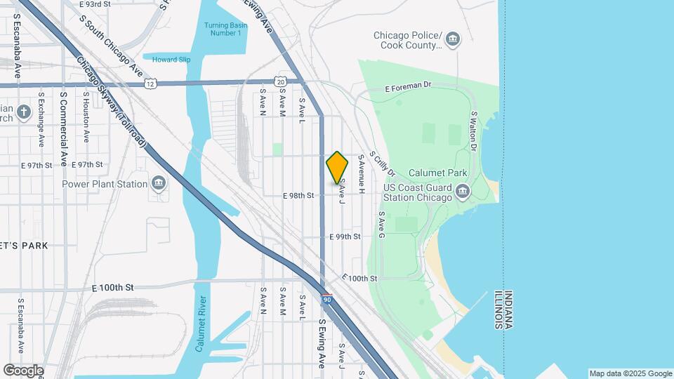 9752 S Avenue J Mapa y Detalles de la Ubicación