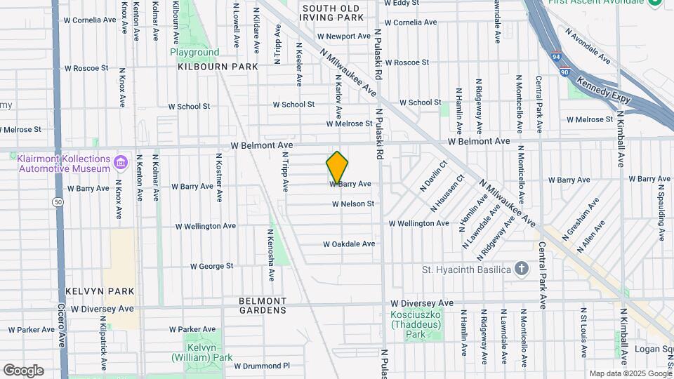 4101 W Barry Ave Map and Location Details