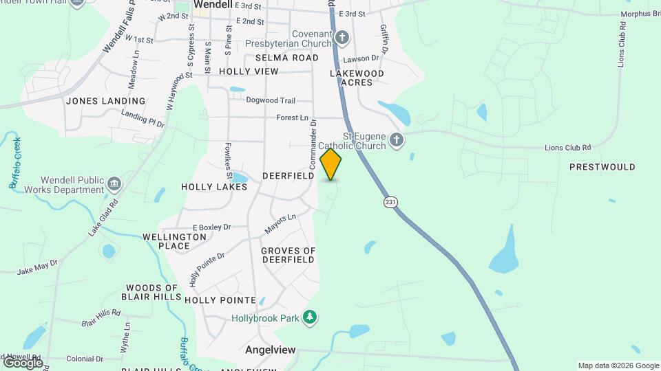 316 Willard Frst Dr Map and Location Details