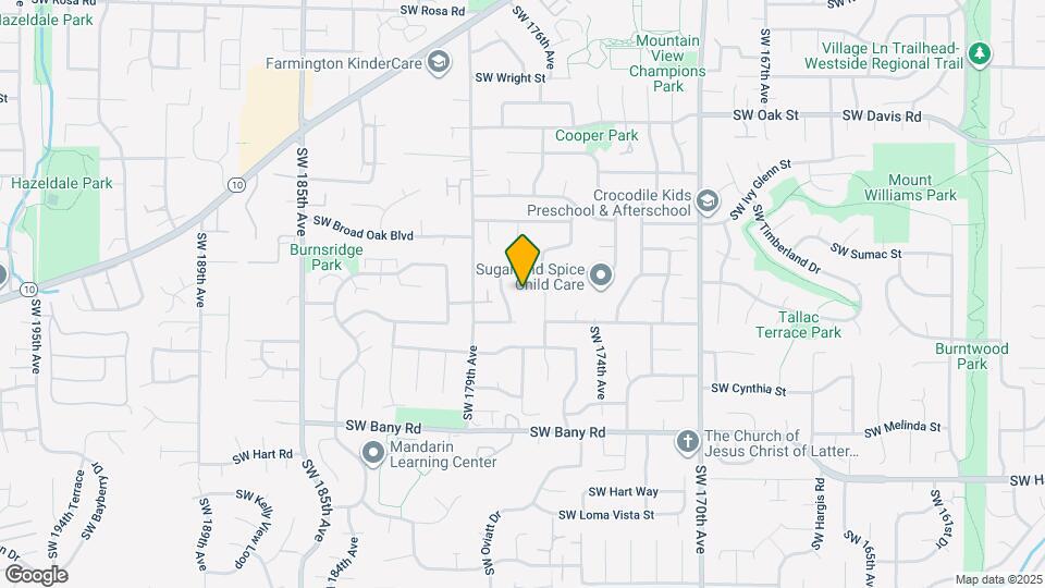 17603 SW Cody Ln Map and Location Details