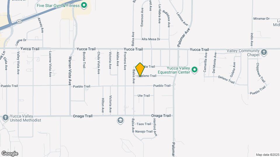 58161 Delano Trail Map and Location Details