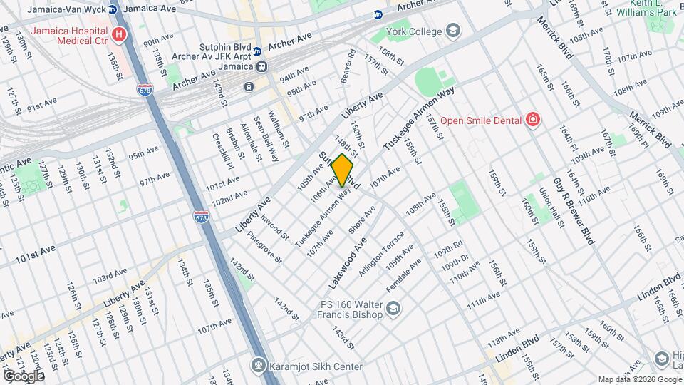 146-45 Tuskegee Airmen Way Map and Location Details