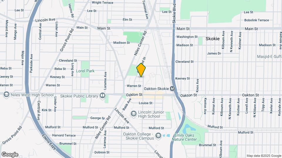8050 Niles Ave Map and Location Details