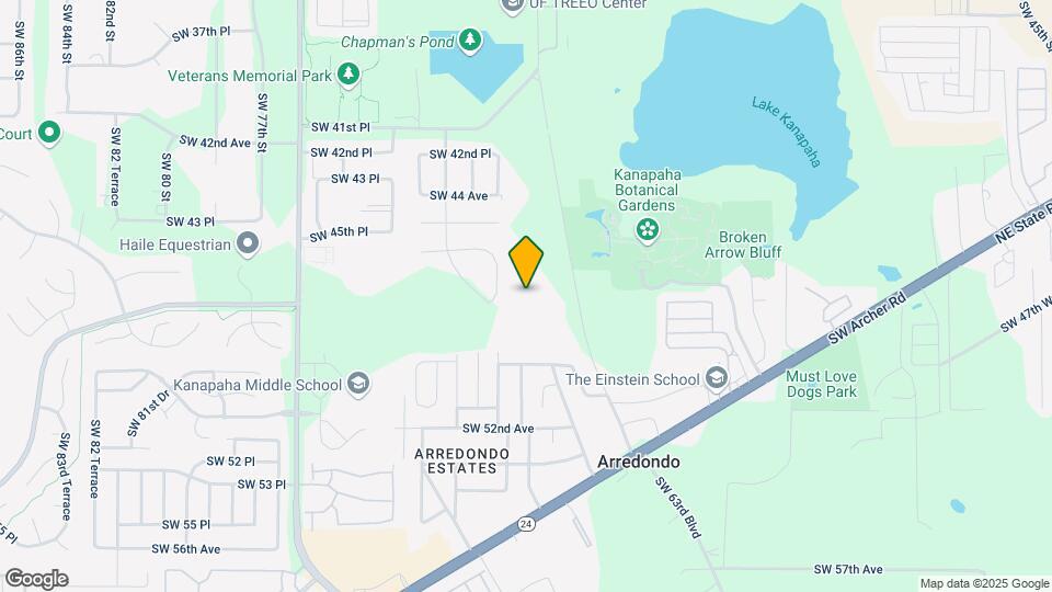 4638 SW 63rd Blvd Map and Location Details