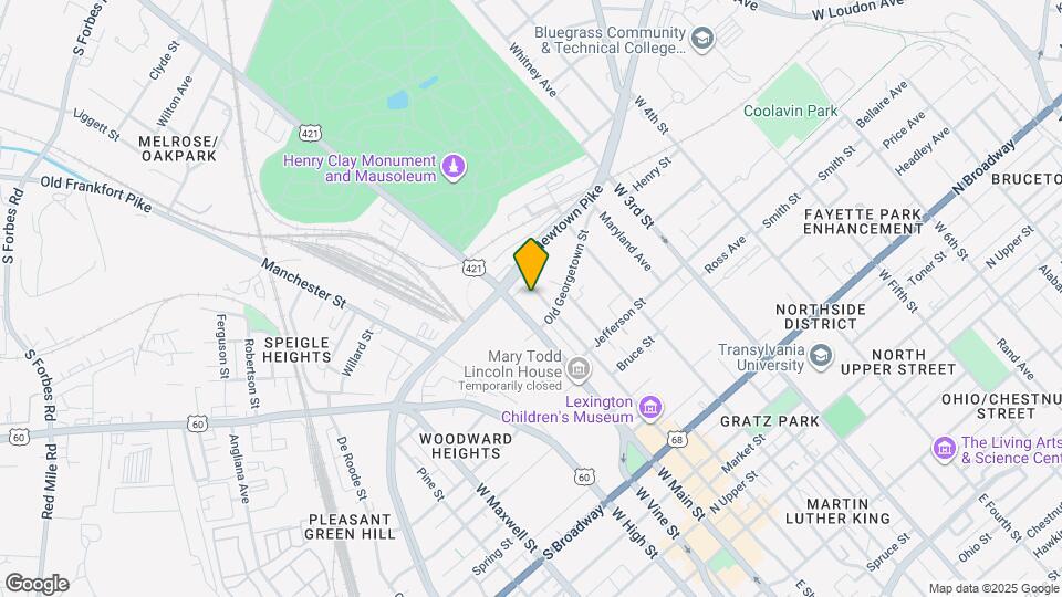 728 W Short St Map and Location Details