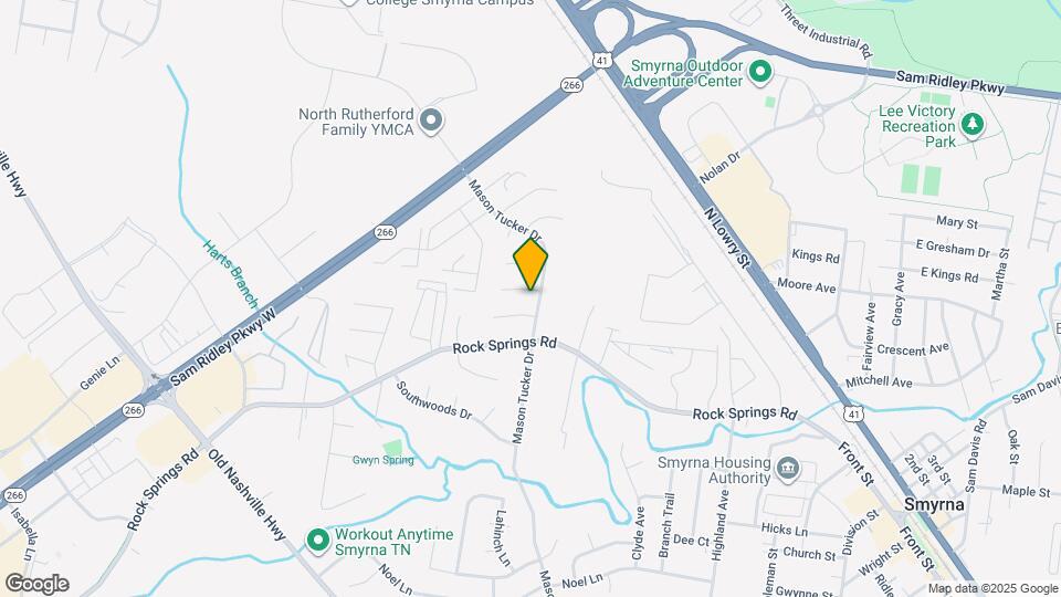 809 Mason Tucker Dr Map and Location Details