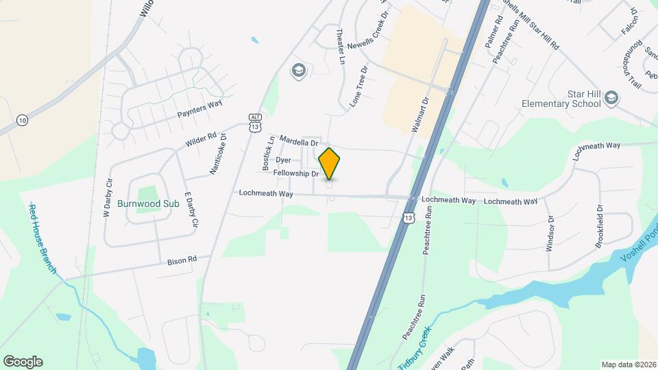 231 Tidbury Crossing Map and Location Details