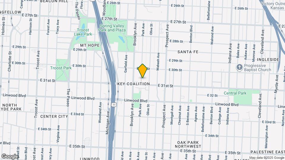 3033 Park Ave Map and Location Details