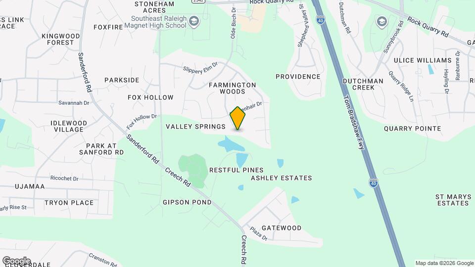 2936 Filbert St Map and Location Details