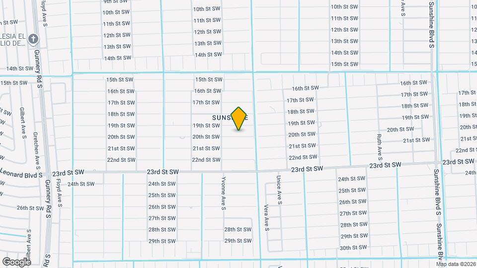 3710 20th St SW Map and Location Details