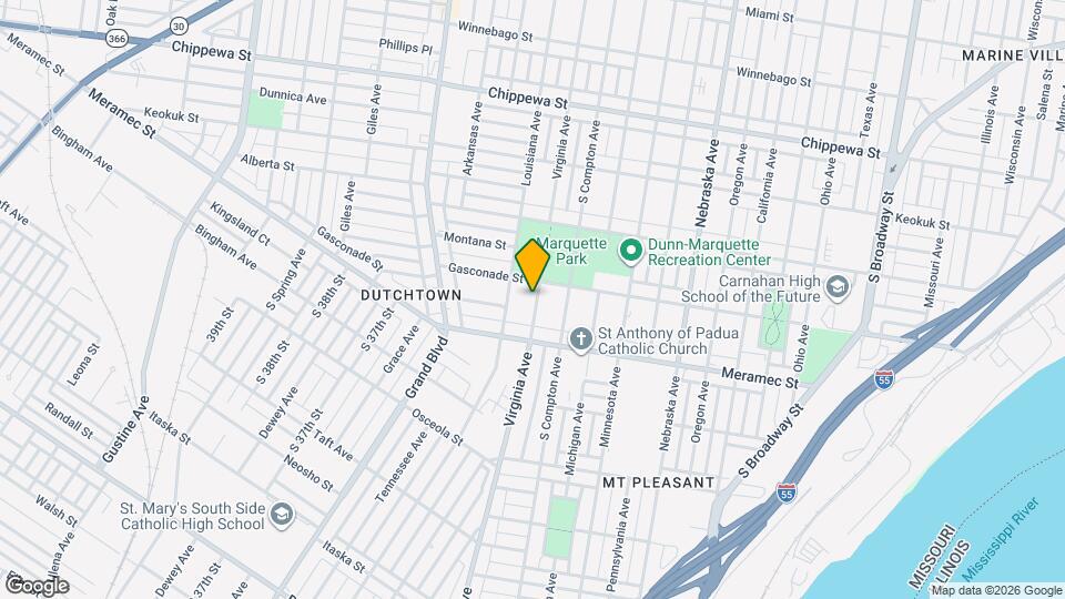 4115 Virginia Ave Map and Location Details