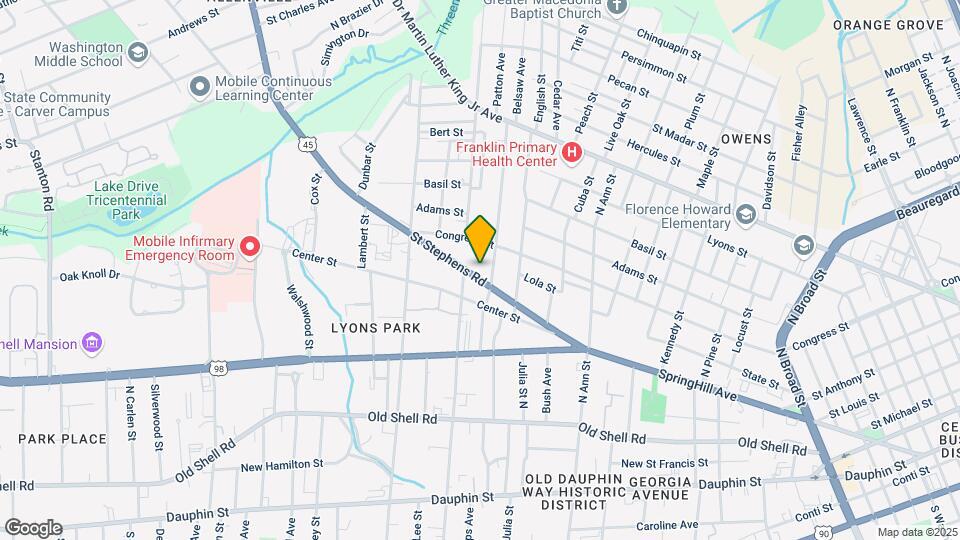 1404 Saint Stephens Rd Map and Location Details