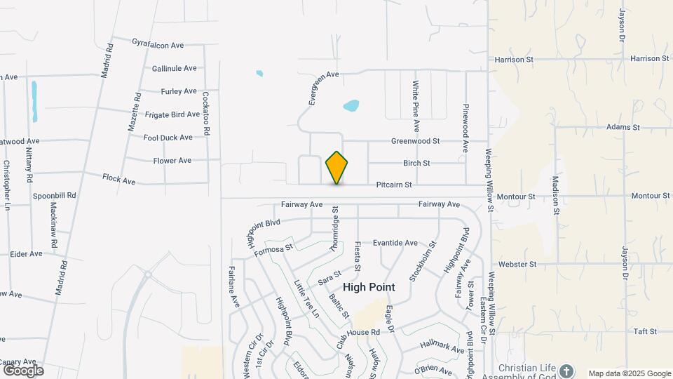 12118 Pitcairn St Map and Location Details