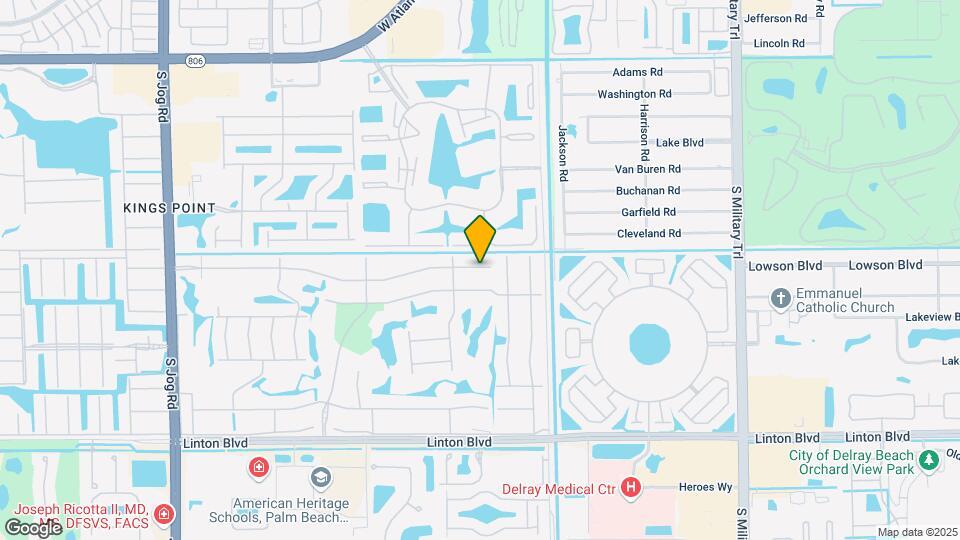 537 Normandy Ln Map and Location Details
