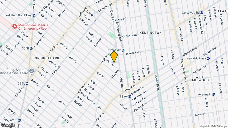1663 42nd St Map and Location Details