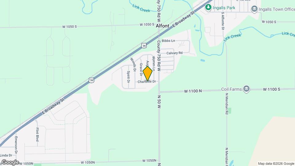 7587 Charlotte Dr Map and Location Details