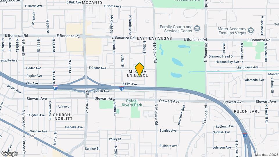 2924 Poplar Ave Mapa y Detalles de la Ubicación